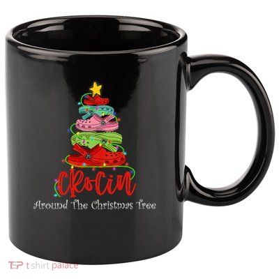 Crocin Around The Christmas Tree 11oz C Handle Ceramic Mug