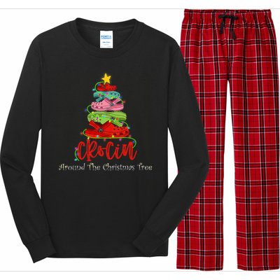 Crocin Around The Christmas Tree Long Sleeve Pajama Set