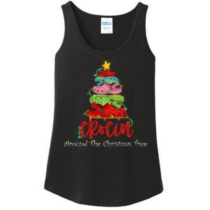 Crocin Around The Christmas Tree Ladies Essential Tank