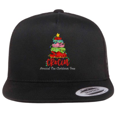 Crocin Around The Christmas Tree Flatbill Hat