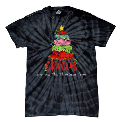 Crocin Around The Christmas Tree Tie-Dye T-Shirt