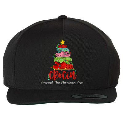 Crocin Around The Christmas Tree Wool Snapback Cap