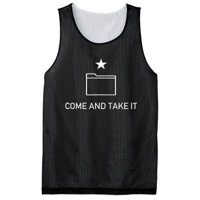 Come And Take It File Anti Censorship Anti Copyright Mesh Reversible Basketball Jersey Tank