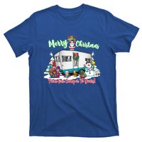 Camper And Travel Trailer Merry Christmas From Our Camper Gift T-Shirt