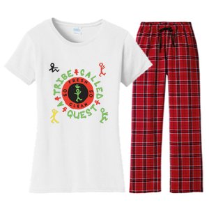 Classic A Tribe Called Quest Women's Flannel Pajama Set