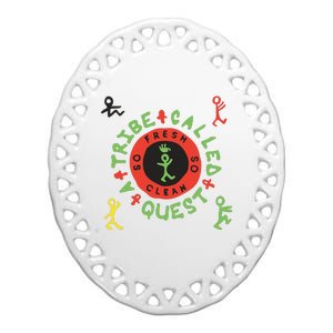 Classic A Tribe Called Quest Ceramic Oval Ornament