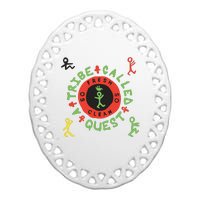 Classic A Tribe Called Quest Ceramic Oval Ornament