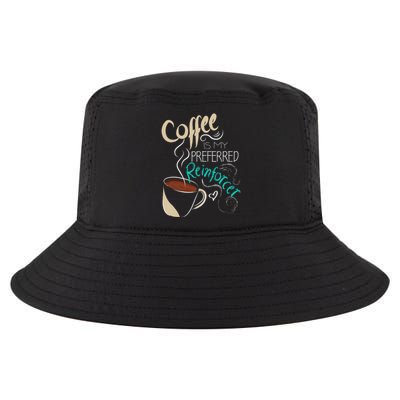 Coffee ABA Therapist Autism Teacher Behavior Analyst Cool Comfort Performance Bucket Hat