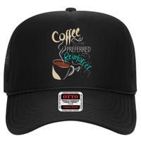 Coffee ABA Therapist Autism Teacher Behavior Analyst High Crown Mesh Back Trucker Hat