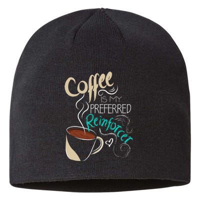 Coffee ABA Therapist Autism Teacher Behavior Analyst Sustainable Beanie