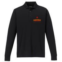 COME AND TAKE IT STOVE Funny Performance Long Sleeve Polo