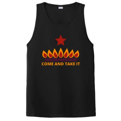 COME AND TAKE IT STOVE Funny PosiCharge Competitor Tank