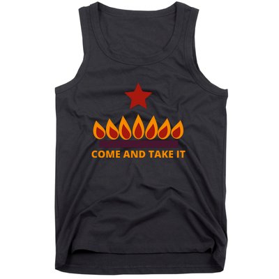 COME AND TAKE IT STOVE Funny Tank Top