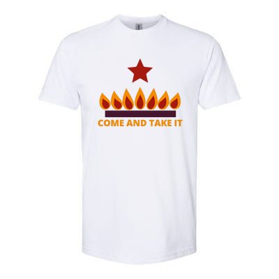 COME AND TAKE IT STOVE Funny Softstyle CVC T-Shirt