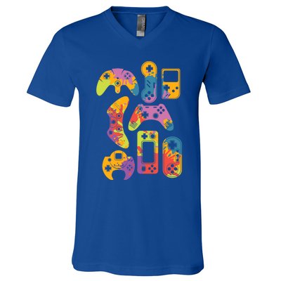 Control All The Things Video Game Controller Cool Gift V-Neck T-Shirt