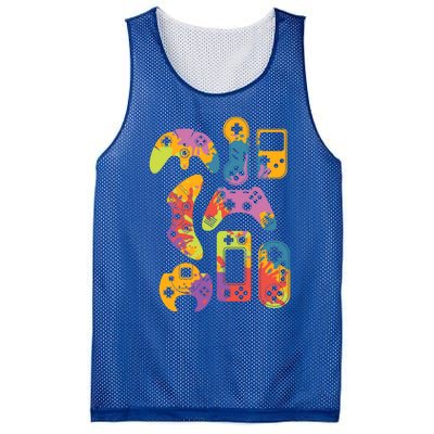 Control All The Things Video Game Controller Cool Gift Mesh Reversible Basketball Jersey Tank