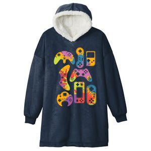 Control All The Things Video Game Controller Cool Gift Hooded Wearable Blanket