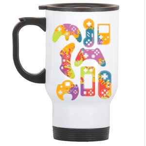 Control All The Things Video Game Controller Cool Gift Stainless Steel Travel Mug