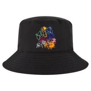 Control All The Things Video Game Controller Gift Cool Comfort Performance Bucket Hat