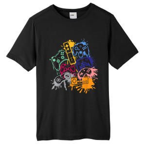 Control All The Things Video Game Controller Gift Tall Fusion ChromaSoft Performance T-Shirt