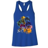 Control All The Things Video Game Controller Gift Women's Racerback Tank