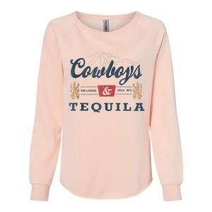 Cowboys And Tequila Outfit For Women Rodeo Western Country Womens California Wash Sweatshirt