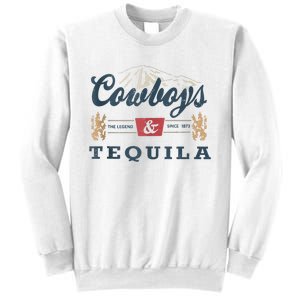 Cowboys And Tequila Outfit For Women Rodeo Western Country Sweatshirt