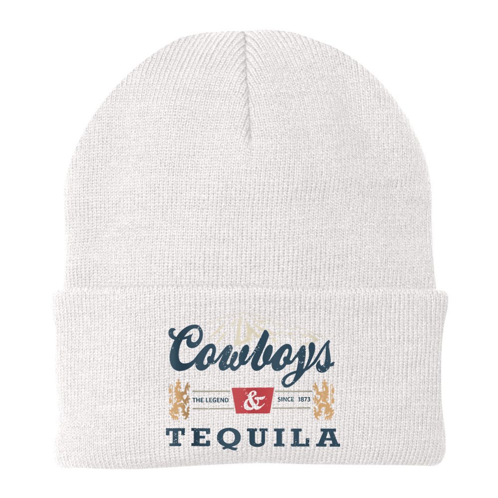 Cowboys And Tequila Outfit For Women Rodeo Western Country Beanie