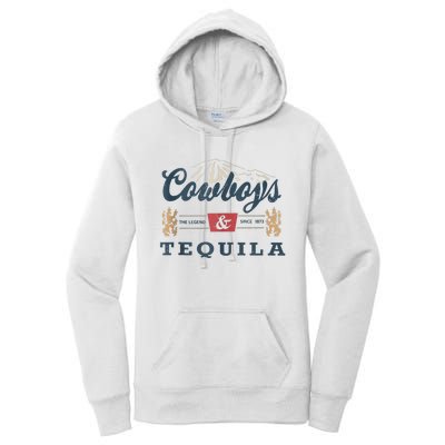 Cowboys And Tequila Outfit For Women Rodeo Western Country Women's Pullover Hoodie