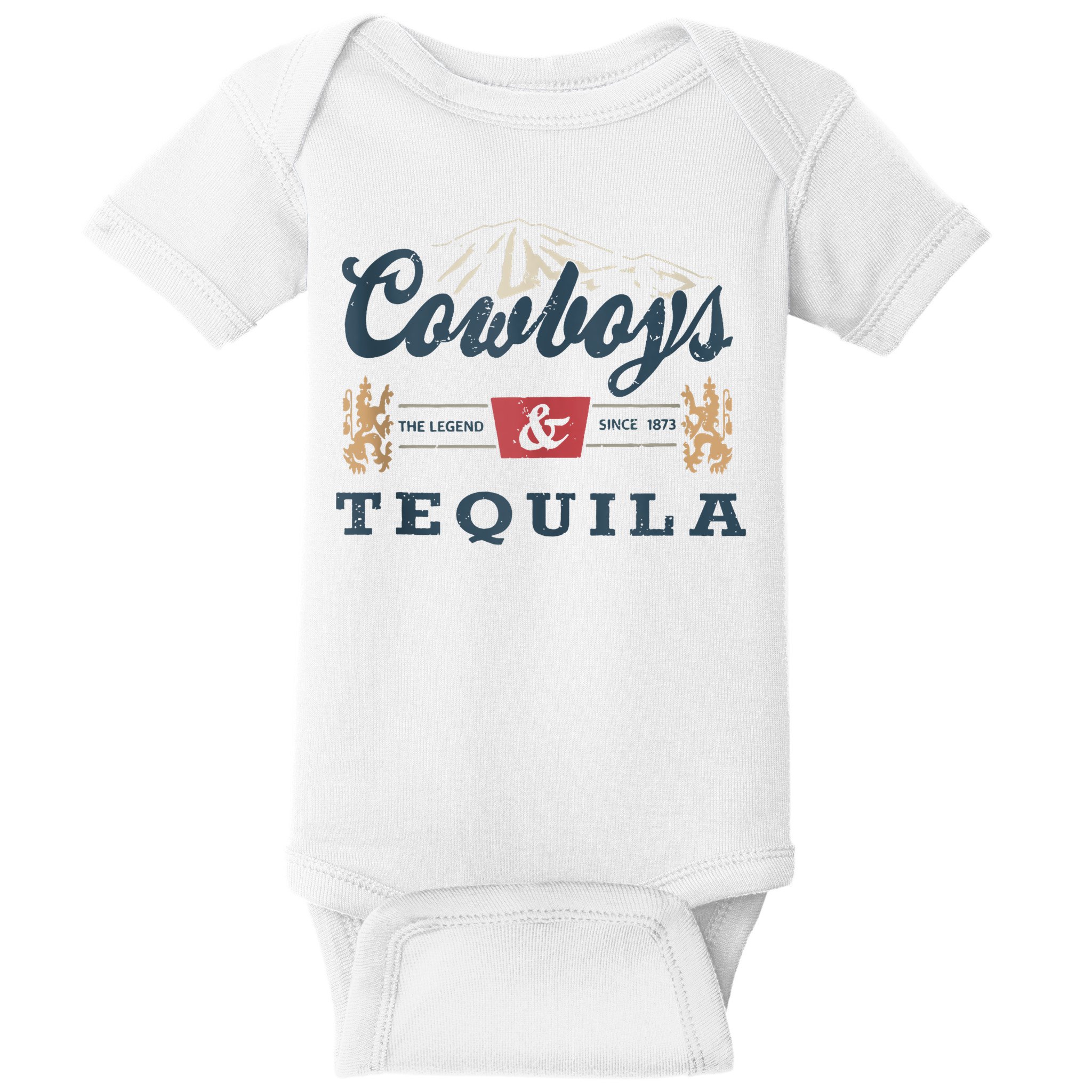 Cowboys And Tequila Outfit For Women Rodeo Western Country Baby Bodysuit