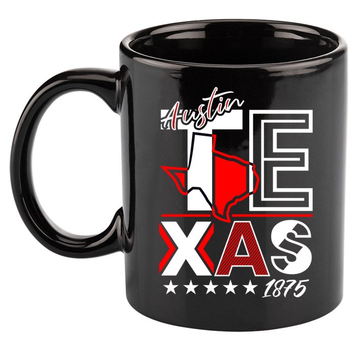 Cool Austin Texas Logo 11oz C Handle Ceramic Mug