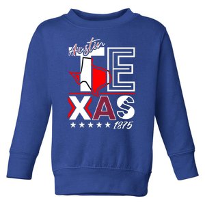 Cool Austin Texas Logo Toddler Sweatshirt