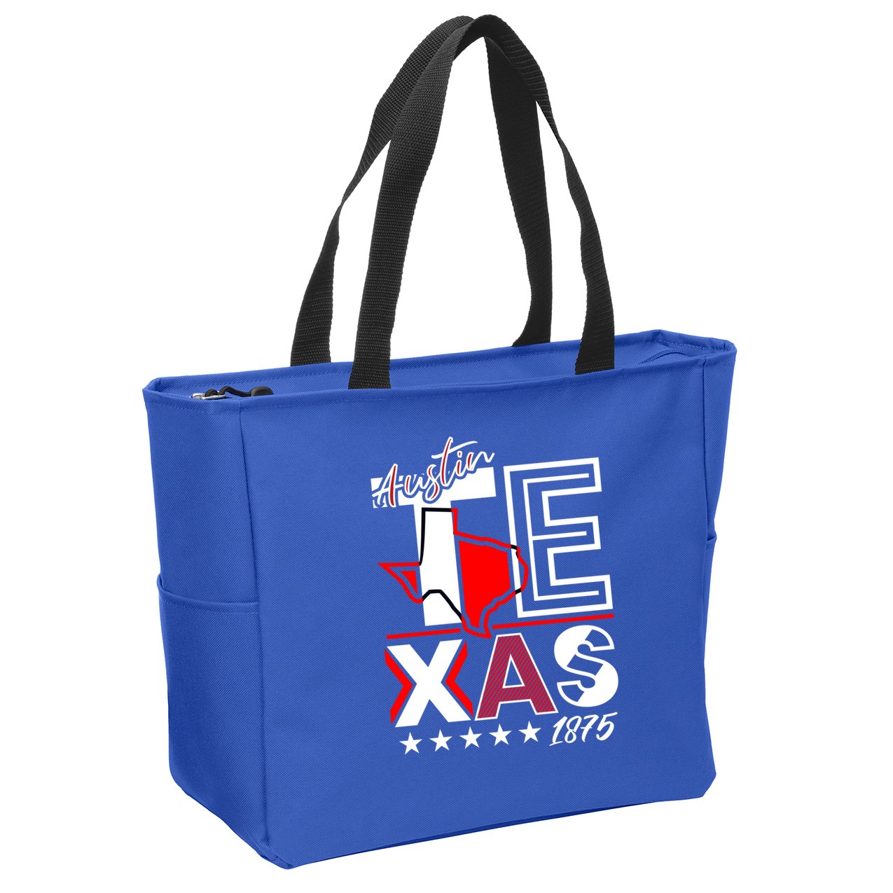 Cool Austin Texas Logo Zip Tote Bag