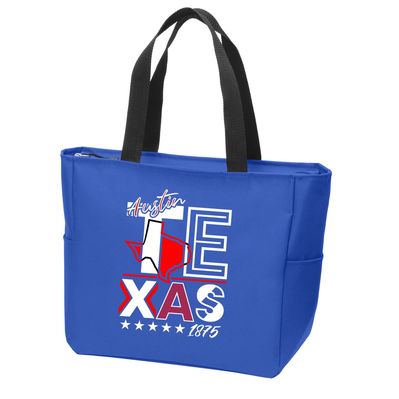 Cool Austin Texas Logo Zip Tote Bag
