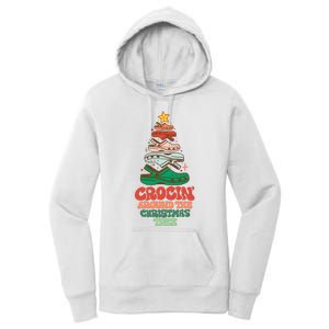 Crocin Around The Christmas Tree Crocs Holiday Season Women's Pullover Hoodie