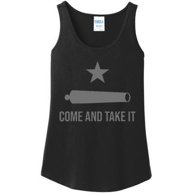 COME AND TAKE IT FLAG TEXAS PRIDE GONZALES CANNON Ladies Essential Tank