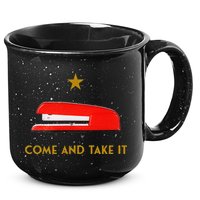 Come And Take It Red Stapler Novelty Retro Office Meme 15oz Campfire Ceramic Mug