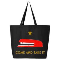 Come And Take It Red Stapler Novelty Retro Office Meme 25L Jumbo Tote