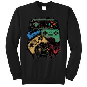 Control All The Things Video Game Controller Gamer Graphic Sweatshirt