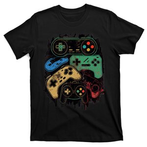 Control All The Things Video Game Controller Gamer Graphic T-Shirt