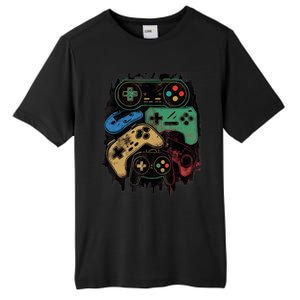 Control All The Things Video Game Controller Gamer Graphic Tall Fusion ChromaSoft Performance T-Shirt