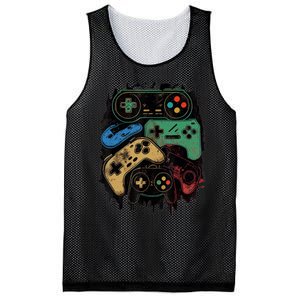 Control All The Things Video Game Controller Gamer Graphic Mesh Reversible Basketball Jersey Tank