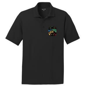 Control All The Things Video Game Controller Gamer Graphic PosiCharge RacerMesh Polo