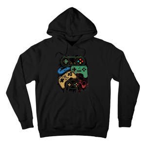 Control All The Things Video Game Controller Gamer Graphic Tall Hoodie