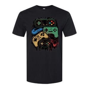 Control All The Things Video Game Controller Gamer Graphic Softstyle CVC T-Shirt