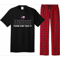 Come And Take It Razor Wire Barbed Wire Border Texas Border Pajama Set