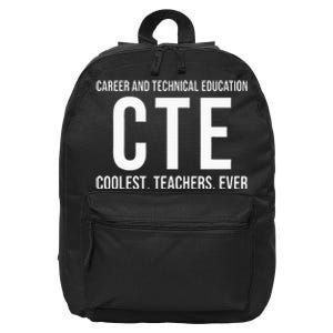 Career And Technical Education Cte Teacher 16 in Basic Backpack