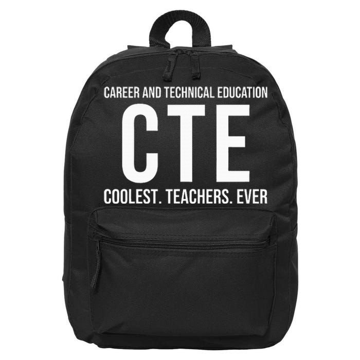 Career And Technical Education Cte Teacher 16 in Basic Backpack