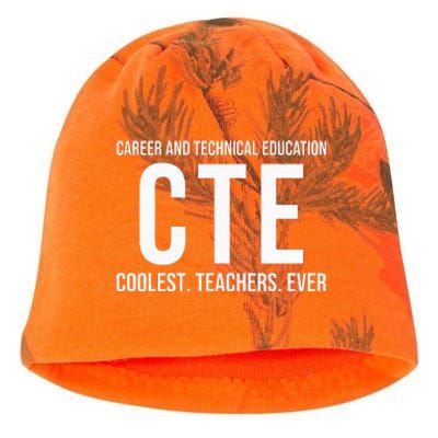 Career And Technical Education Cte Teacher Kati - Camo Knit Beanie