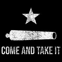 COME AND TAKE IT FLAG TEXAS PRIDE GONZALES CANNON Drawstring Bag